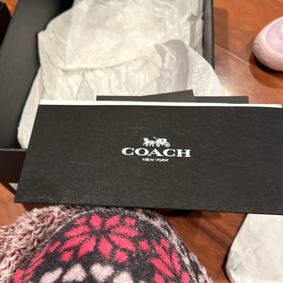 COACH NIB CITYSOLE WOMENS SKATE SNOW SNEAKERS PASTEL PINK SIGNATURE SIZE 7.5B - Picture 8 of 11